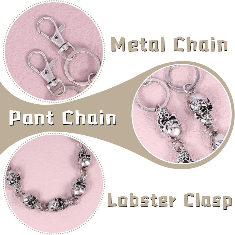 Milakoo Jeans Chains for Men Hip-hop Emo Biker Cool Chains Belt Unisex Punk Chains for Pants - Image 5